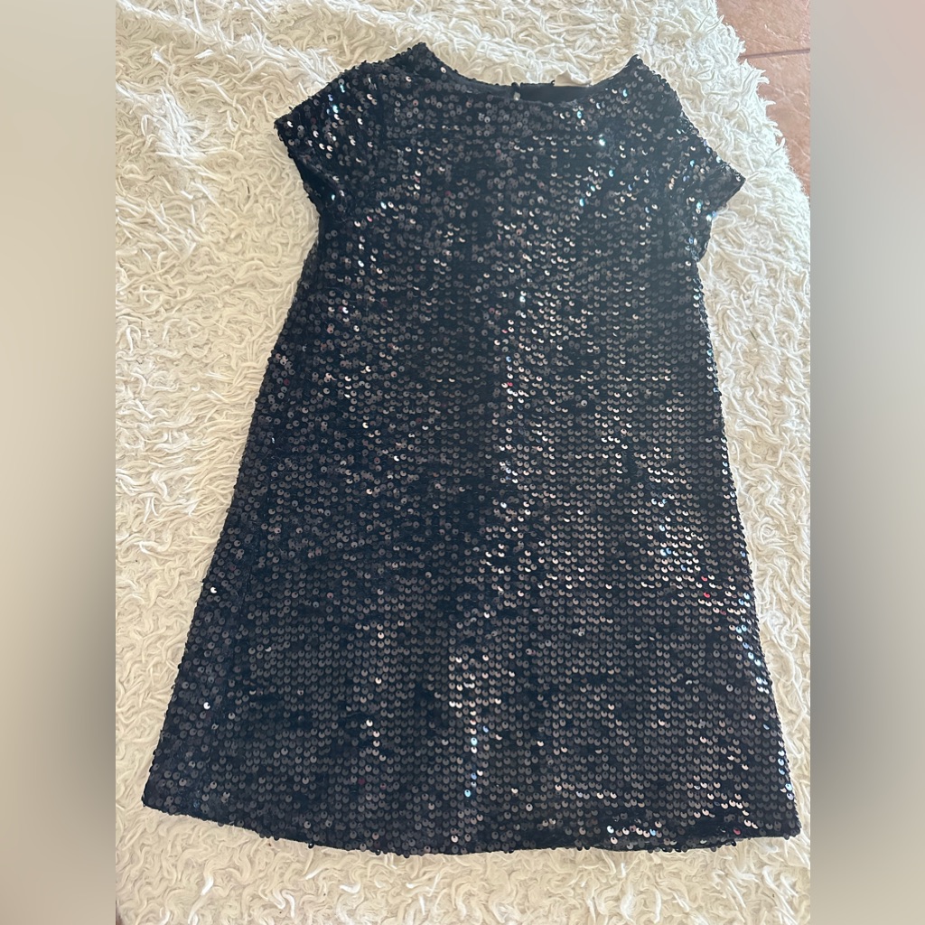 Size 6 Zara Kids Formal Black Sequin